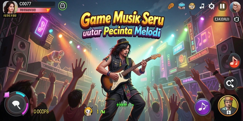 Screenshot C0077 menampilkan gameplay interaktif yang menarik dan seru.