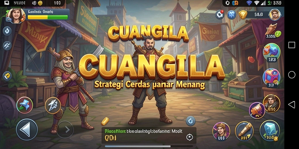Tampilan gameplay CUANGILA yang mendebarkan dan penuh strategi.