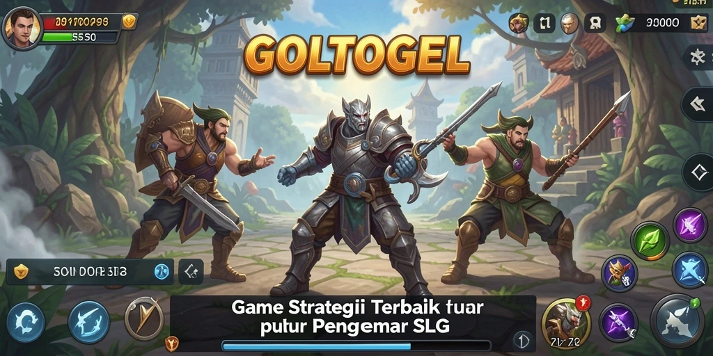 Screenshot GOLTOGEL menampilkan aksi menarik dalam gameplay SLG.