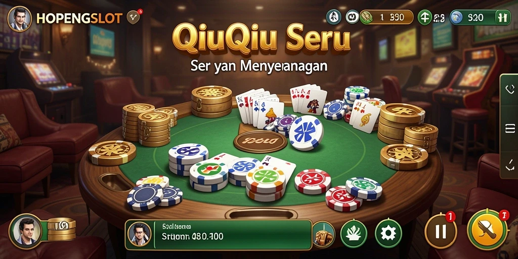 Tampilan gameplay seru dari HOPENGSLOT QiuQiu.