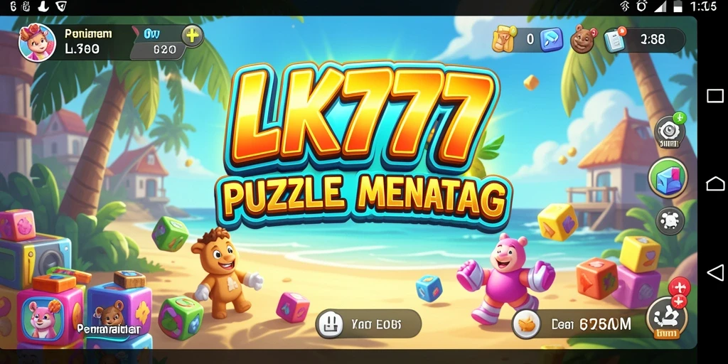 Screenshot LK777 menampilkan gameplay yang menantang dan seru.