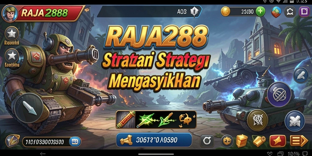 Tampilan gameplay RAJA288 yang seru dan strategis.