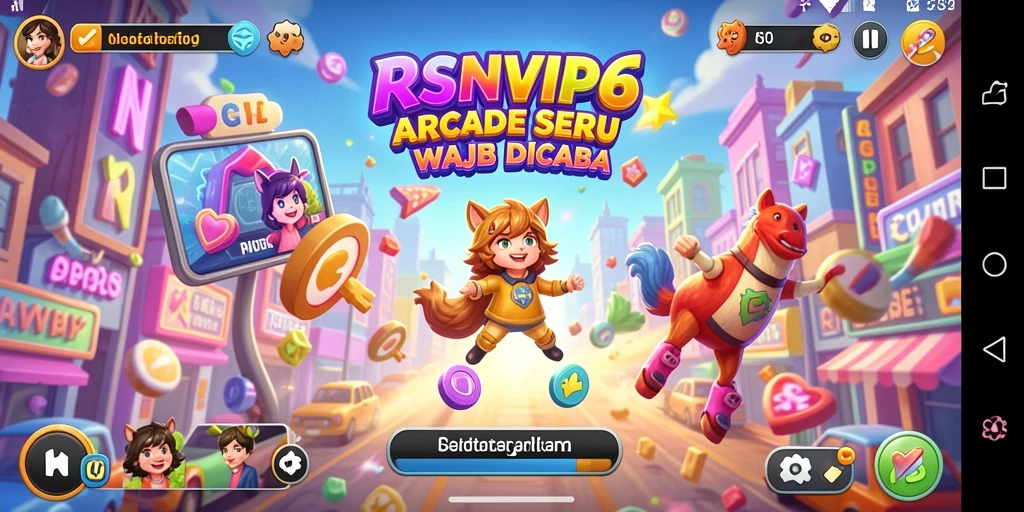 Screenshot utama RSNVIP6 menampilkan gameplay seru dan menantang.